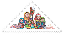 2022 3246 Russia Toys Matryoshka MNH - Nuovi