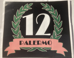 Palermo Adesivo Ultras Curva Nord 12 Football Sticker Supporter - Fútbol