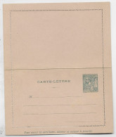 MONACO ENTIER 25C CARTE LETTRE  NEUF - Postal Stationery