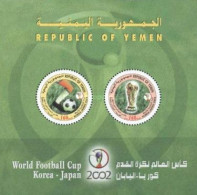 Yemen 2002- FIFA World Cup- Japan And South Korea M/Sheet - 2002 – South Korea / Japan