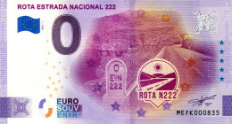 Billet Touristique - 0 Euro - Portugal - Rota Estrada Nacional 222  (2021-1) - Prove Private