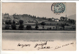 St Alban De Montbel Lac D Aiguebelette  - Cartes Postales Ancienne - Autres & Non Classés