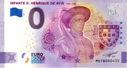 Billet Touristique - 0 Euro - Portugal - Infante D.Henrique De Avis (2021-1) - Privatentwürfe