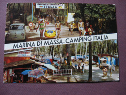 CPSM PHOTO MARINA DI MASSA  Campeggio Internazionale ITALIA CAMPING INTERNATIONAL  1970  / N° 2 - Massa