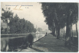 CPA CARTE POSTALE BELGIQUE BRUXELLES-ANDERLECHT LE CANAL DE CHARLEROI 1905 - Anderlecht