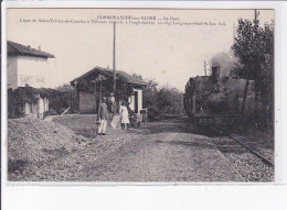 CORMORANCHE-sur-SAONE: La Gare, Ligne De Saint-trivier-de-courtes - Très Bon état - Non Classés