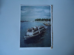 RUSSIA   POSTCARDS  1955  BOATS AHIPS       MORE  PURHASES 10% DISCOUNT - Russia