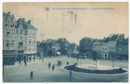 CPA CARTE POSTALE BELGIQUE BRUXELLES-ANDERLECHT PLACE DE LA VAILLANCE 1932 - Anderlecht