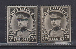 Belgique: COB N° 384 Et 384a **, MNH, Neuf(s). TB !!! - Unused Stamps