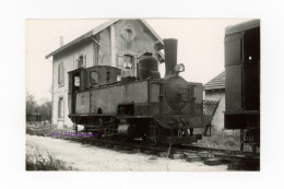 Photo Locomotive CBR 77 Gare Verneuil Marne 51 Champagne France Train Chemin Chemins Fer Motrice Vapeur Banlieue Reims - Eisenbahnen