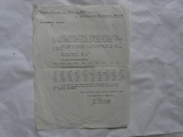 VIEUX PAPIERS - Gagnants Des Cartes De Voeux Envoyés Par J. CATINEAU - Société Anonyme Des Bains De Mer - MONACO - Biglietti Della Lotteria