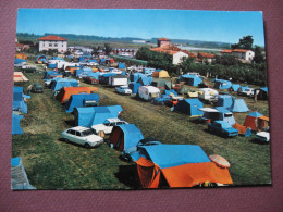CPSM PHOTO S SAN DAMIANO Di S SAN GIORGIO  Campeggio Estivo CAMPING D'ETE  1970 VOITURES Dont RENAULT 16 Ect... - Other & Unclassified