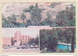 8AK4016 BOUSSAADA VUE D'ENSEMBLE HOTEL EL GAÏD   2 SCANS - Autres & Non Classés