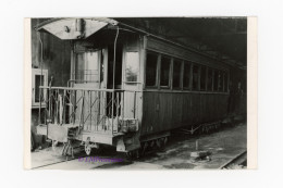 Photo Voiture CFV Chemins Fer Vicinaux Haute Saône 70 Franche Comté France Train Gare Chemin Wagon Secondaire Métrique - Trains