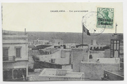 GERMANY GERMANIA 5C MAROCCO AU RECTO CARTE KARTE CASABLANCA - Maroc (bureaux)