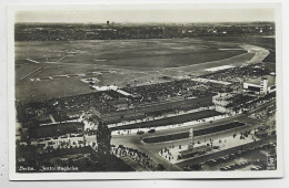 GERMANY 6C REICH MACANIQUE LUFTPOST BRIEFE BERLIN 1934 KARTE ZENTRAL FLUG HAFEN - Covers & Documents