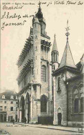 21 - Dijon - Eglise Notre Dame - Animée - Correspondance - Voyagée En 1919 - CPA - Voir Scans Recto-Verso - Dijon