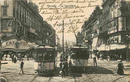 13 - Marseille - La Cannebière - Animée - Tramway - CPA - Voir Scans Recto-Verso - Canebière, Stadtzentrum