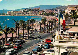 Automobiles - Cannes - La Croisette Et Le Suquet Vue Du Carlton Hotel - CPM - Voir Scans Recto-Verso - Toerisme