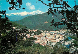 66 - Amélie Les Bains - Vue Générale   Au Fond Le Massif Du Canigou - CPM - Voir Scans Recto-Verso - Altri & Non Classificati