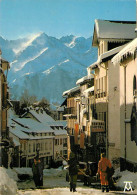 65 - Barèges - Rue Ramond  Hôtels Central  Avalanche Du Parc  Et Massif Des Pics D'Ardiden - Hiver - Neige - Automobiles - Altri & Non Classificati