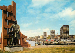 62 - Boulogne Sur Mer - Monument Frédéric Sauvage - Bateaux - Immeubles - Buildings - CPM - Voir Scans Recto-Verso - Boulogne Sur Mer