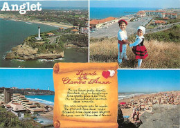 64 - Anglet - Multivues - Enfants - Folklore - Scènes De Plage - Carte Neuve - CPM - Voir Scans Recto-Verso - Anglet