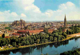 57 - Metz - La Cathédrale Saint Etienne - Vue De Puis Les Vordes De La Moselle - Carte Neuve - CPM - Voir Scans Recto-Ve - Metz