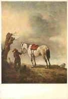 Art - Peinture - Philips Wouwermans - Le Cheval Blanc - Musée D'Amsterdam - CPM - Voir Scans Recto-Verso - Peintures & Tableaux