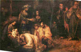 Art - Peinture - Rembrandt Harmensz Van Rijn - De Aanbidding Der Koningen - CPM - Voir Scans Recto-Verso - Malerei & Gemälde