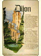 21 - Dijon - Au Pays Des Grands Crus - Histoire - Illustration - CPM - Etat Carte Abimée Sur Le Bas - Voir Scans Recto-V - Dijon