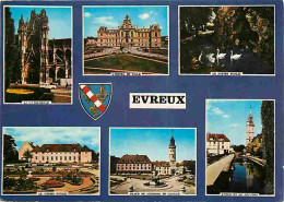 27 - Evreux - Multivues - Blasons - CPM - Voir Scans Recto-Verso - Evreux