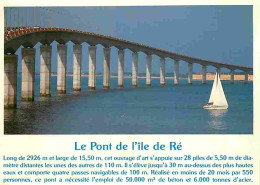 17 - Ile De Ré - Le Pont De L'ile De Ré - Flamme Postale - CPM - Voir Scans Recto-Verso - Ile De Ré