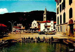 09 - Ax Les Thermes - Place Du Breilh - Bassin Des Ladres - Automobiles - CPM - Voir Scans Recto-Verso - Ax Les Thermes