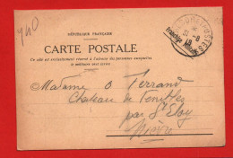 CARTE POSTALE FRANCHISE MILITAIRE - CACHET TRESOR ET POSTES LE 31 /08 /1918 - Posta Marittima