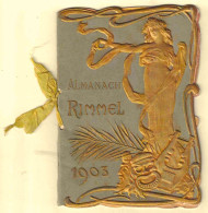 Calendarietto Francese RIMMEL 1903 - Small : 1901-20