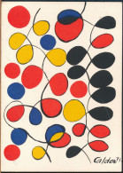 °°° 30882 - CALDER - GOUACHE 1971 - GAL. BEYELER °°° - Peintures & Tableaux