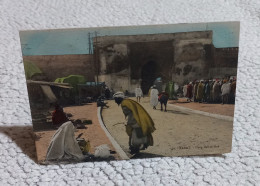 *B-Dlc-03*- Cp15 - RABAT : Place Bab El-Had - RARE CLICHÉ - - Rabat