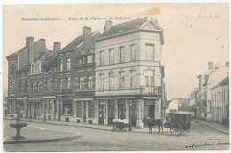 CPA CARTE POSTALE BELGIQUE BRUXELLES-ANDERLECHT RUES DE LA PLAÎNE 1907 - Anderlecht