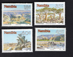 2025312242 1990 SCOTT 662 665 (XX) POSTFRIS MINT NEVER HINGED - SIGHTS OF NAMIBIA - Namibië (1990- ...)