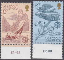 Guernsey, 1981, 223/24, MNG **, Europa: Folklore. - Guernesey