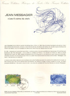 - Document Premier Jour JEAN MESSAGIER : Les 4 Coins Du Ciel - PARIS 31.3.1984 - - Impresionismo