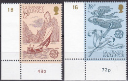Guernsey, 1981, 223/24, MNG **, Europa: Folklore. - Guernsey