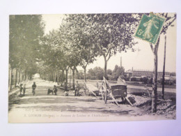 2024 - 1767  LIVRON  (Drôme)  :  Avenue De Loches Et L'Ambulance   1916  XXX - Livron