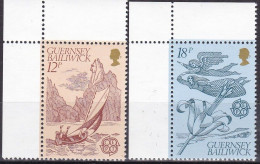 Guernsey, 1981, 223/24, MNG **, Europa: Folklore. - Guernsey