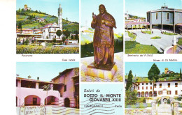 Sotto Il Monte(bergamo) - Saluti Con Vedutine - Viaggiata - Bergamo