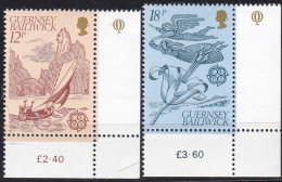 Guernsey, 1981, 223/24, MNG **, Europa: Folklore. - Guernsey