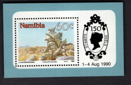 2025312554 1990 SCOTT 665A (XX) POSTFRIS MINT NEVER HINGED - SIGHTS OF NAMIBIA - 150TH ANNIV OF THE PENNY BLACK - Namibië (1990- ...)