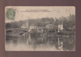 CPA - 94 - Les Bords De Marne - Le Pont De Chennevières à La Varenne - Circulée (état Moyen) - Chennevieres Sur Marne