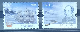 2021 - Portugal - MNH - Discovery Of Antarctica - 2 Stamps + Block Of 1 Stamp - Ungebraucht